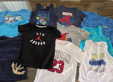 17-Teilliges Sommer Paket Junge,Gr 116-122