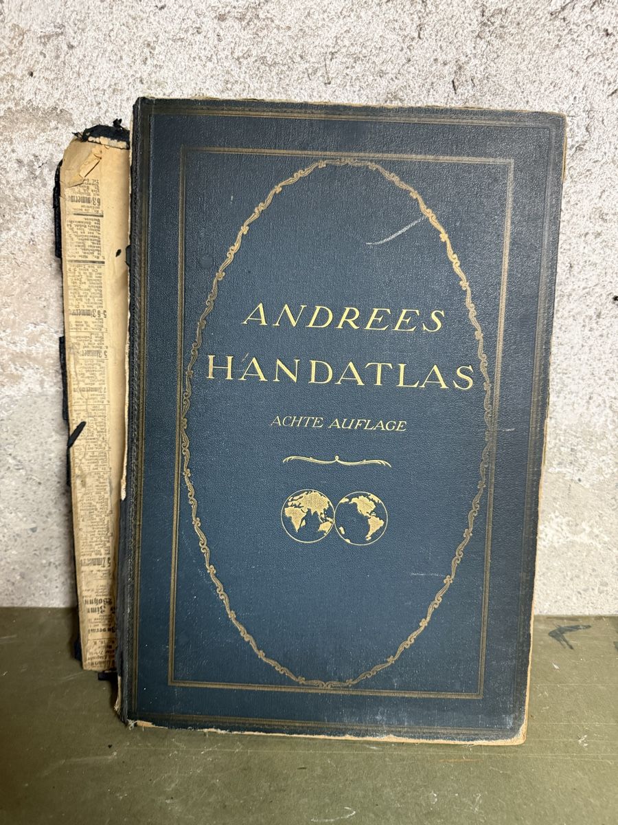 Cartine & Atlanti: Antiquarischer Andrees Handatlas – Usato da Birmenstorf AG venduto da Pat_roll.