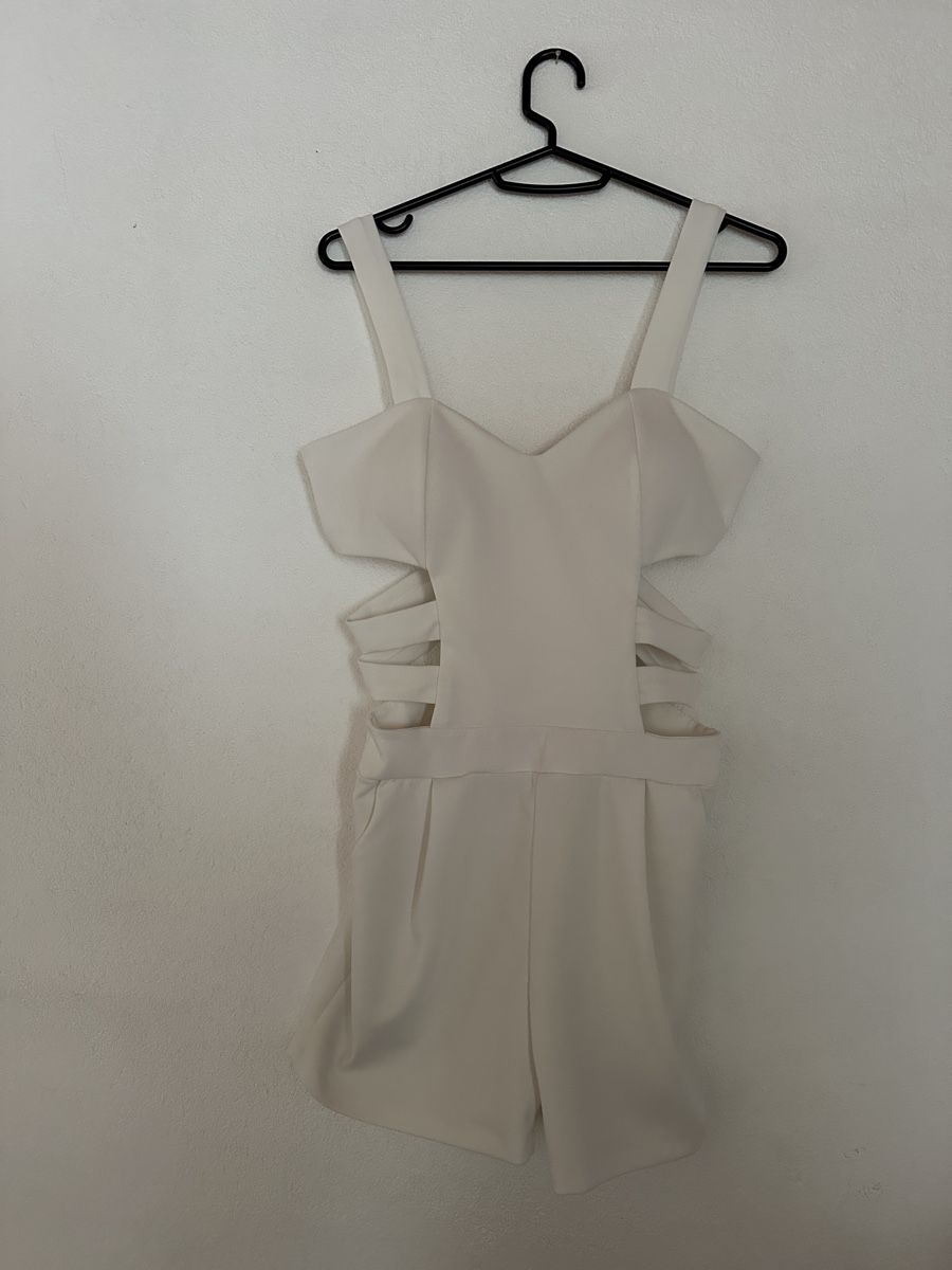 Jumpsuits: Jumpsuit Damen weiss – D'occasion à Müstair par V.Sara