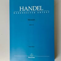 Händel - Messiah Urtext Klavierauszug neuwertig BA 4012-73