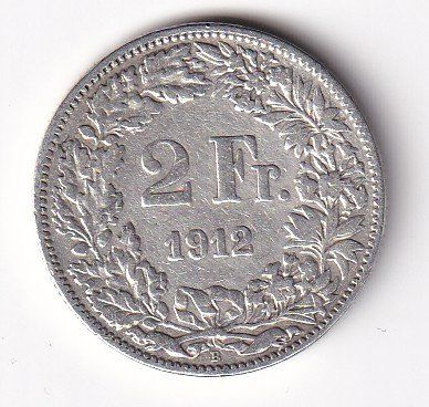 Tutti le monete: 2 Franken 1912 rar – Usato da Neuchâtel venduto da karlpierrino