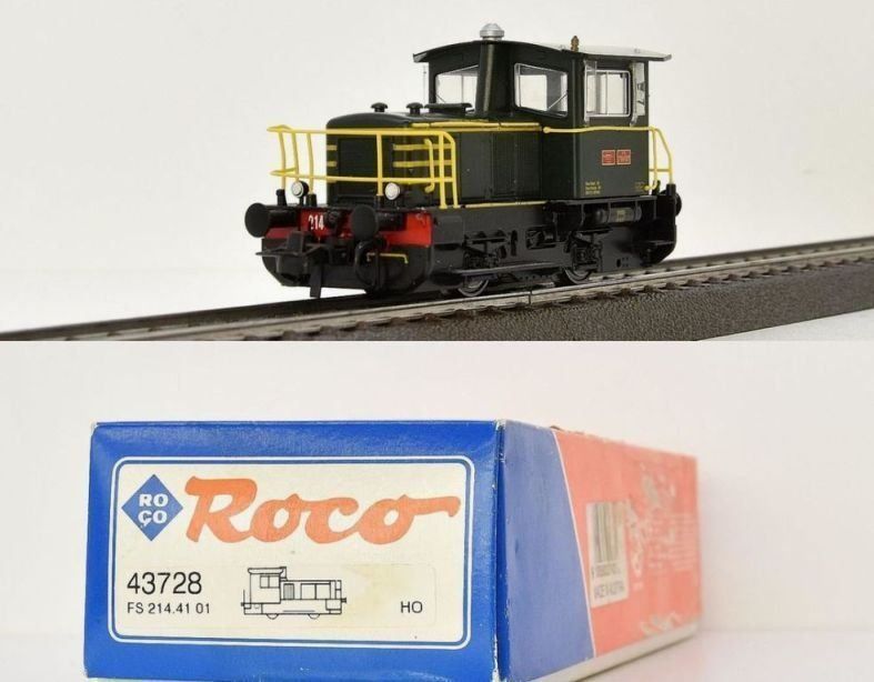 Roco H0 43728: FS Diesellok D.214.4101 (Neu und originalverpackt) in ...