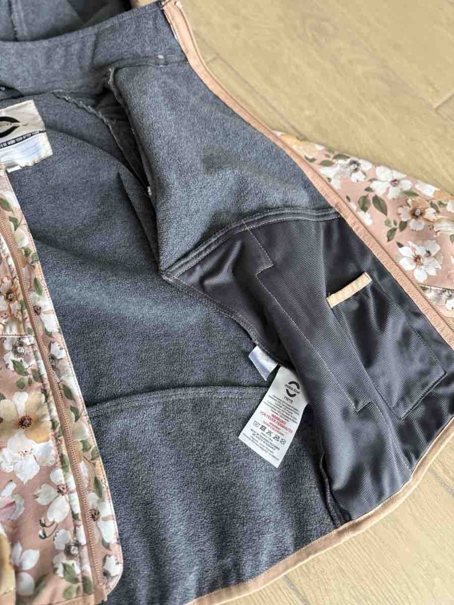 Giacche & Cappotti: Mikk-line Softshelljacke Blumenmuster Grösse 110/116 – Nuovo (secondo la descrizione) da Windisch venduto da Dani38 5