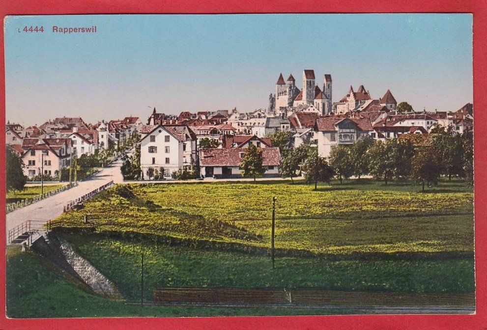 Ansichtskarten: RAPPERSWIL – Gebraucht aus Grüningen von Kartenlaube