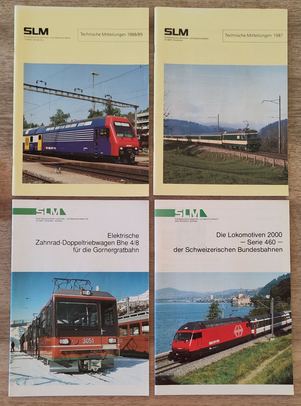 Documenti: Druckerzeugnisse Eisenbahn, Lokomotiven – Usato da Gerzensee venduto da Martin_99 2