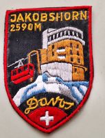 Stoff Wappen Davos Aufnäher Badge St. Gallen Stickerei Jakob