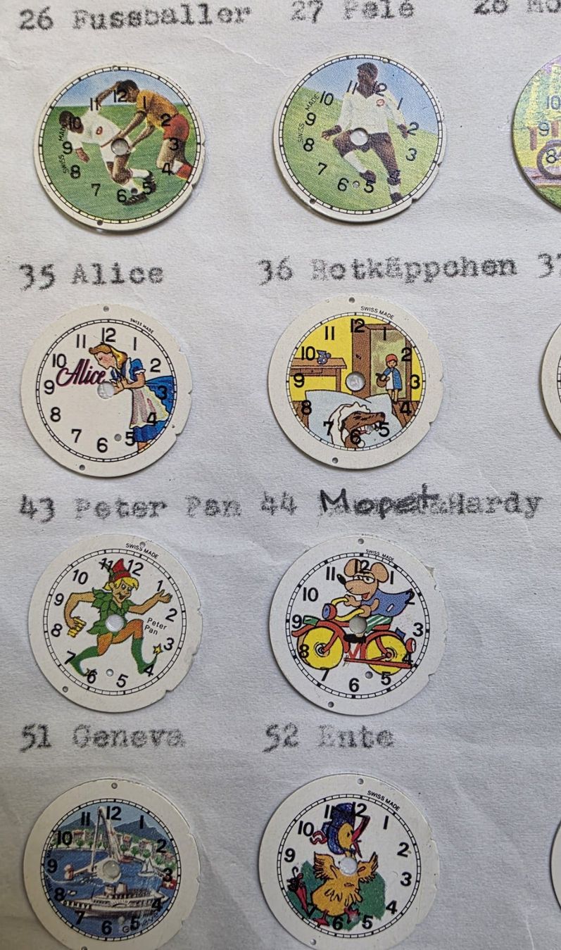 Uhren: Uhrenziffernblätter – Gebraucht aus Niederbuchsiten von B_Marchand 4