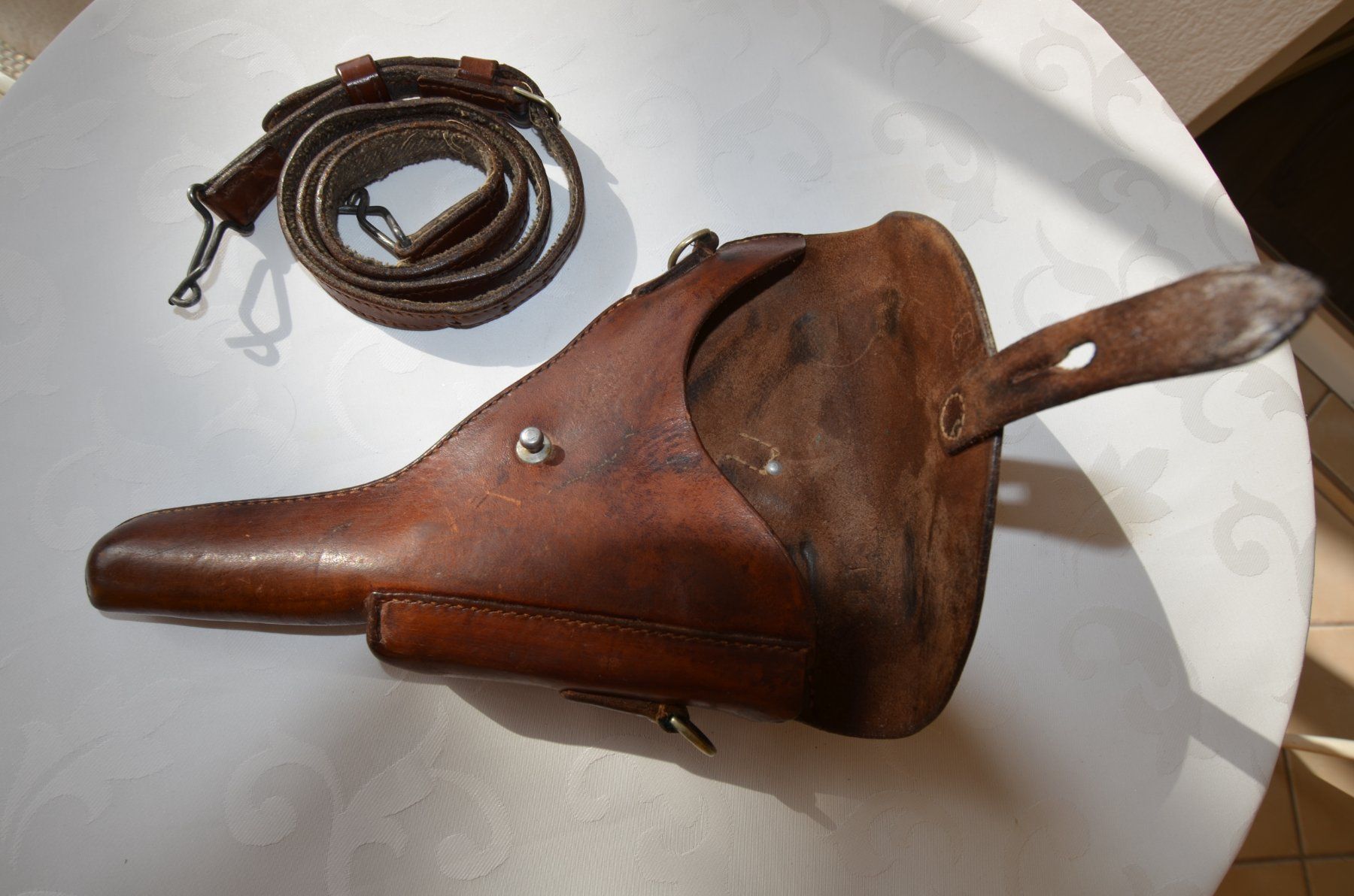 Tiro a segno: Parabellum Lederholster Ordonanz Mod. 1900/06 – Usato da Magden venduto da Hornet2 4