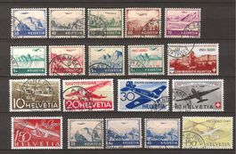 Lot Flugpost Ausgaben 1941 - 1949 : KP 270.--