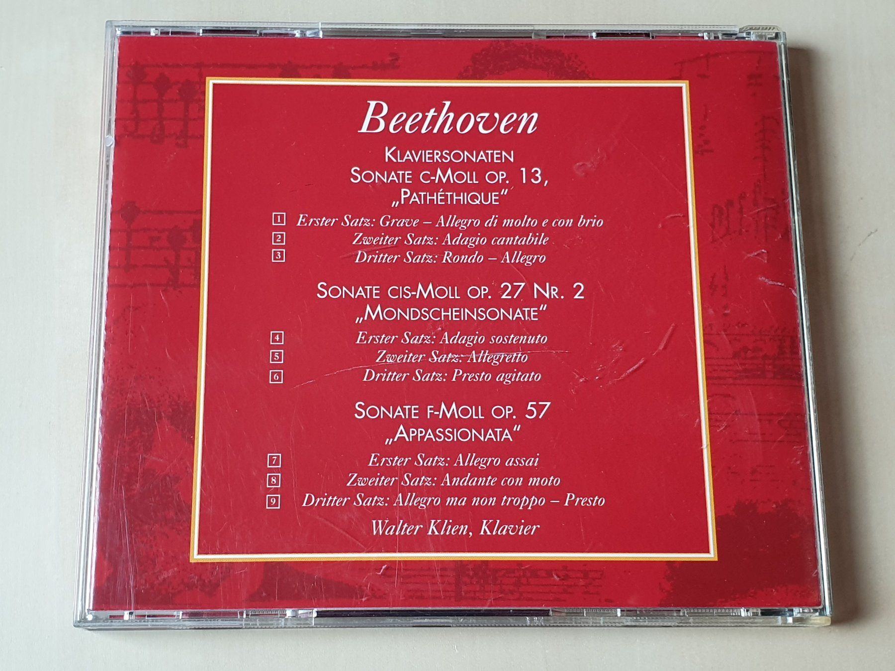 CD: Beethoven Klaviersonaten – Usato da Stansstad venduto da collectorsshop 1
