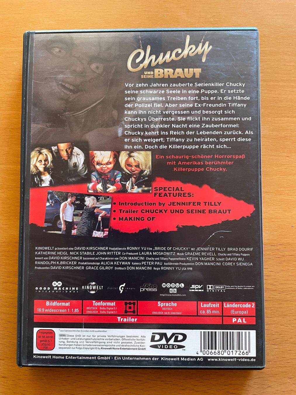 Tutti i DVDs: DVD Chucky und seine Braut – Usato da Rickenbach BL venduto da Morlog 2
