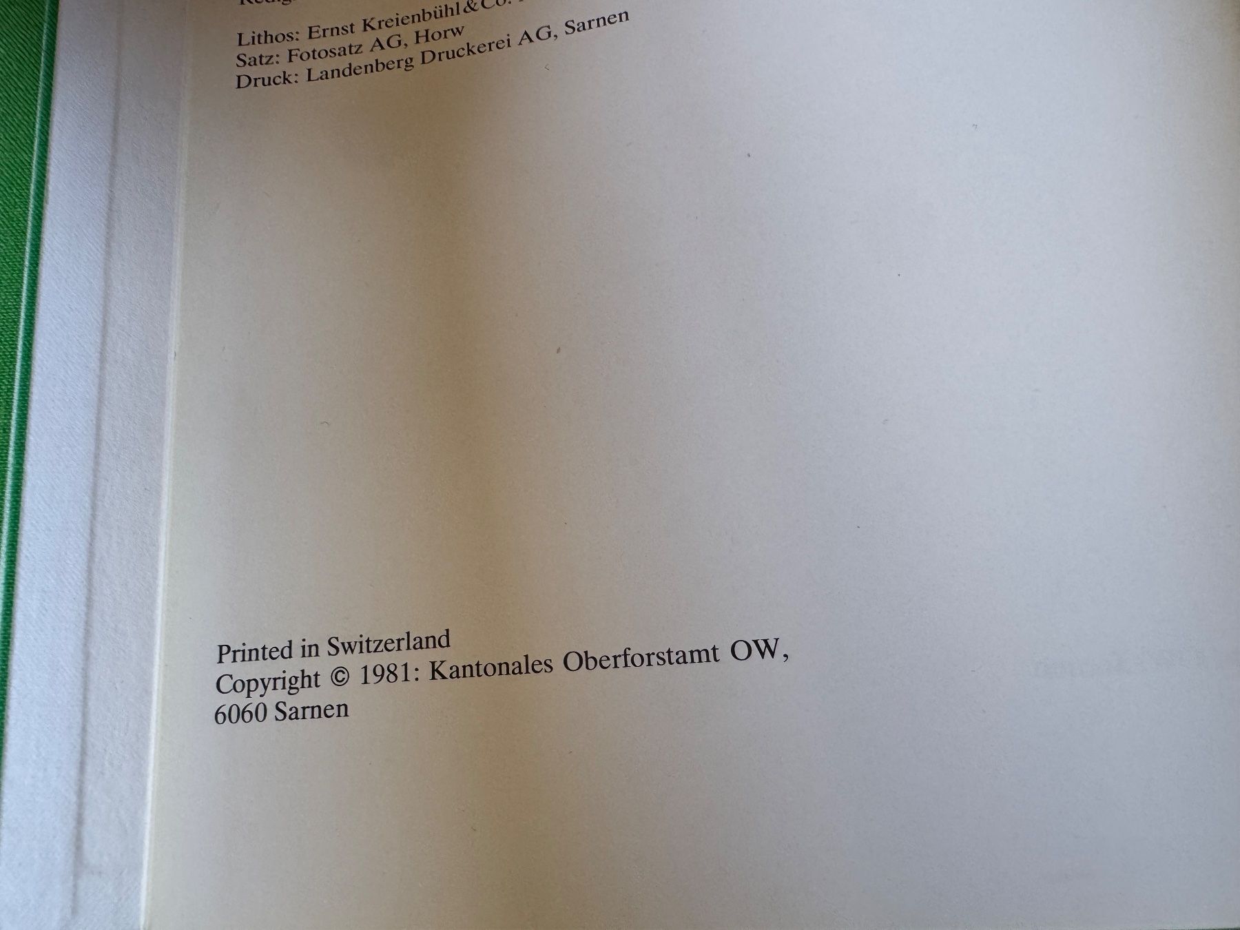 Libri: Die Pflanzenwelt in Obwalden, Leo Lienert – Usato da Buonas venduto da ddaw64 1