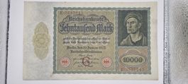 Deutschland 10'000 Markk 19.1.1922 Seltene Erhaltung (P 70)
