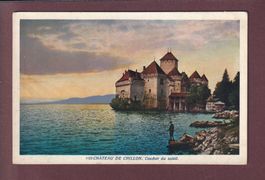 Château de CHILLON - Pêcheur