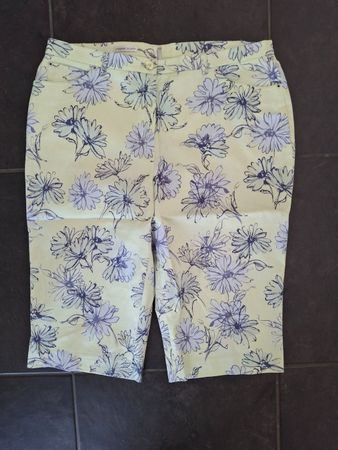 Frank Eden Sommer-Hose Gr. 48, Blumenmuster, Top Zustand