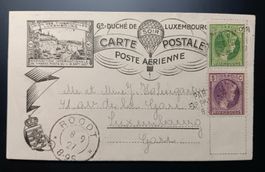 LUXENBURG ORTS - POSTKARTE 1927