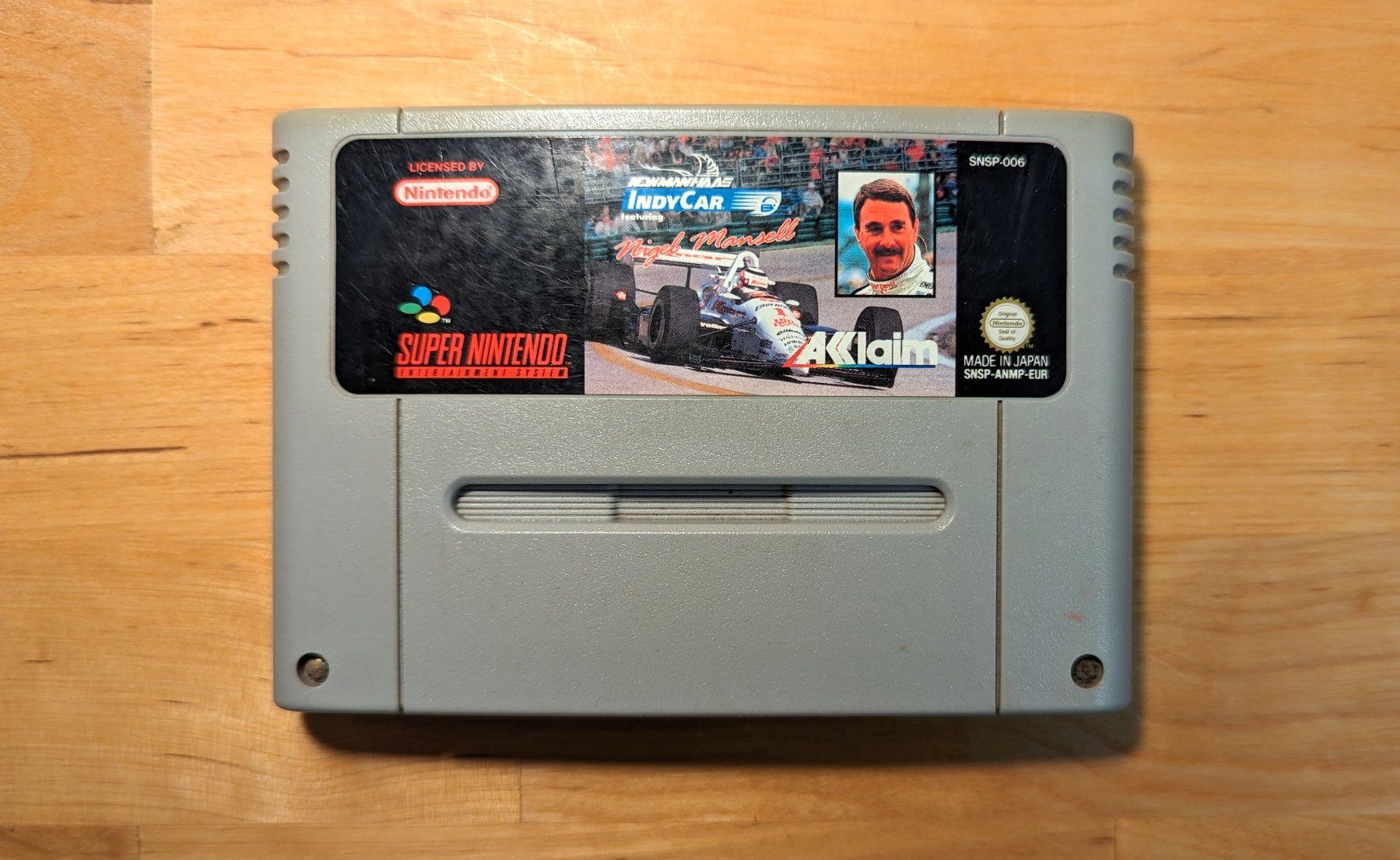 Nintendo Spiele: Indy Car Nigel Mansell - SNES Super Nintendo – Gebraucht aus Frauenfeld von pakuw1