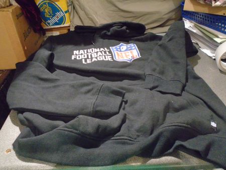 Kapuzenpullover Grösse S/CH, schwarz, NFL