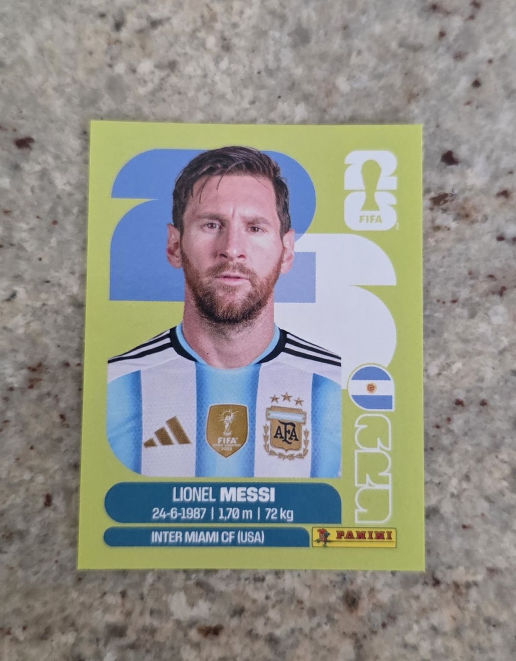 Panini Sammelbilder & Trading cards: WM Messi Panini Sticker – Neu und originalverpackt aus Niederglatt ZH von Mustafa_Ezgi