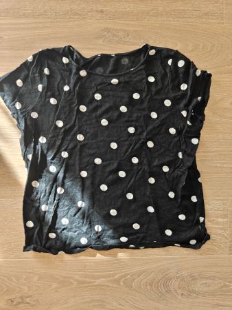 Shirt Polka Dot Sezane schwarz-weiss, Gr. 38
