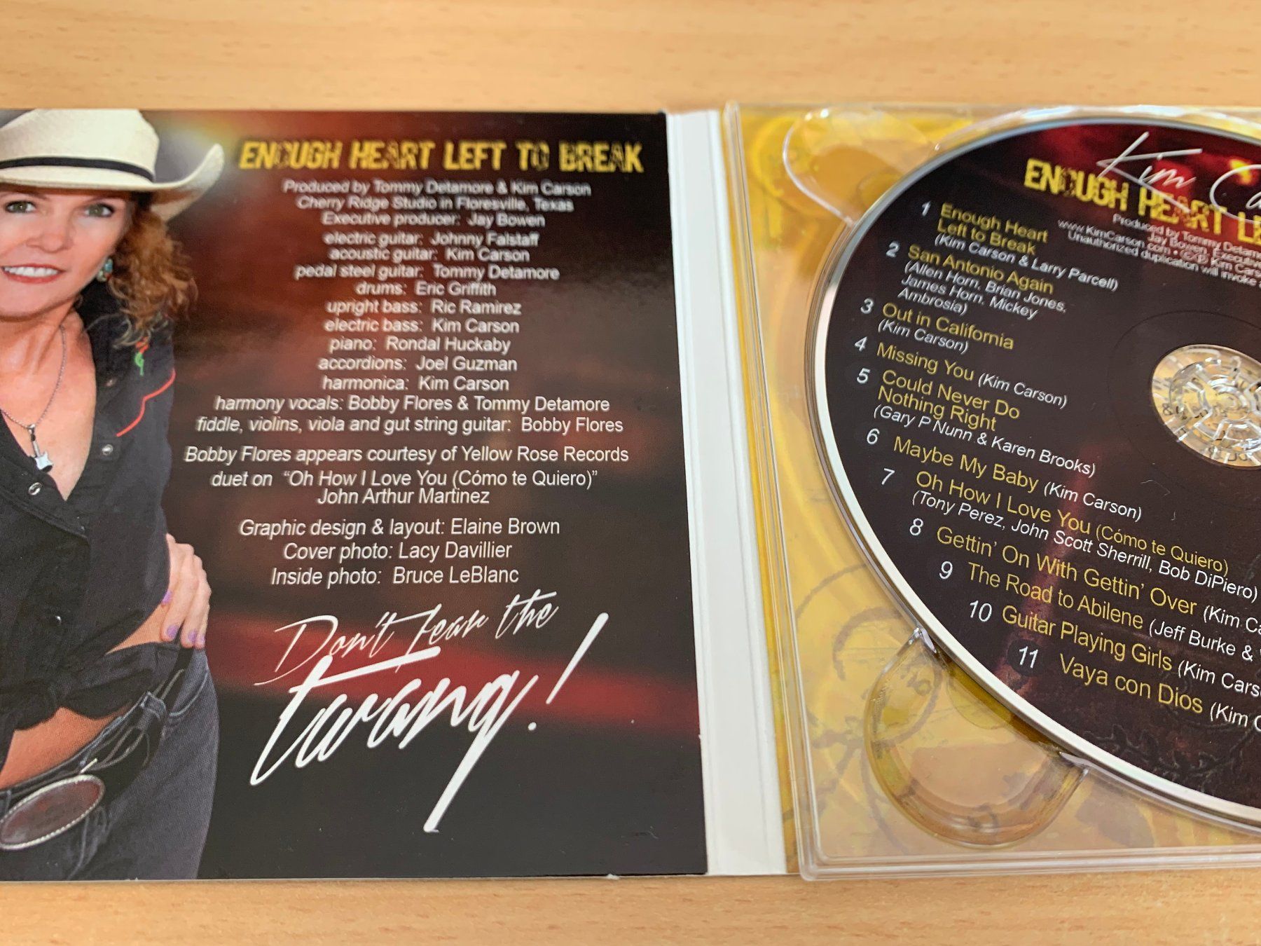CD: Kim Carson – Enough Heart Left To Break – Usato da Rikon im Tösstal venduto da Alpenmutz 2