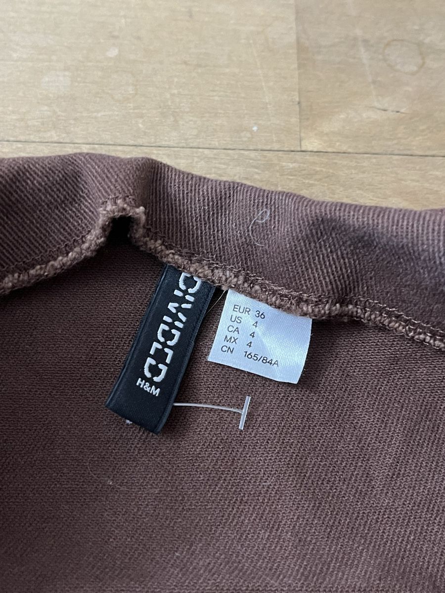 Vestiti: Braunes Kleid aus Jeansstoff – Usato da Stäfa venduto da jo1735 3