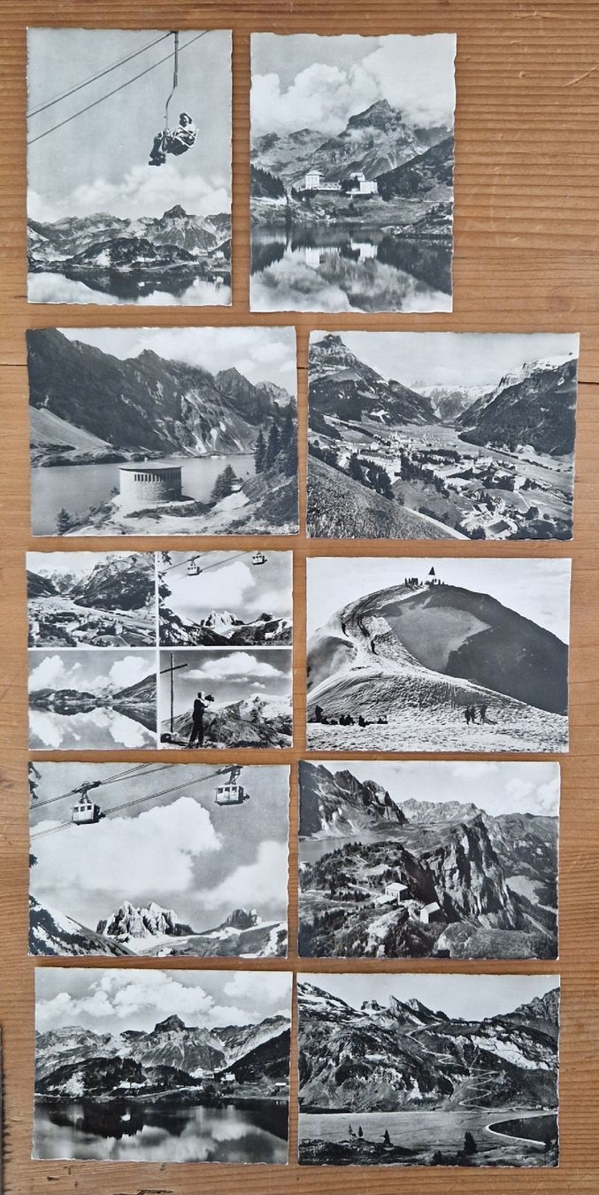 Poster & Bilder: 10 Kleinbilder Engelberg – Gebraucht aus Ebikon von Donar50