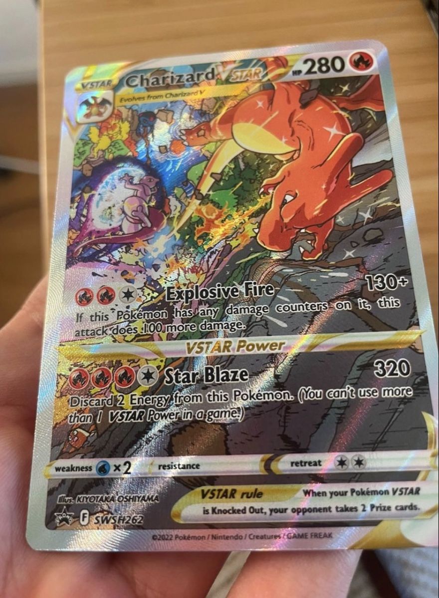 Pokémon Cartes à collectionner: Charizard VSTAR SWSH262 NM – Neuf avec emballage d'origine à Winterthur par EliteSwissCards 2