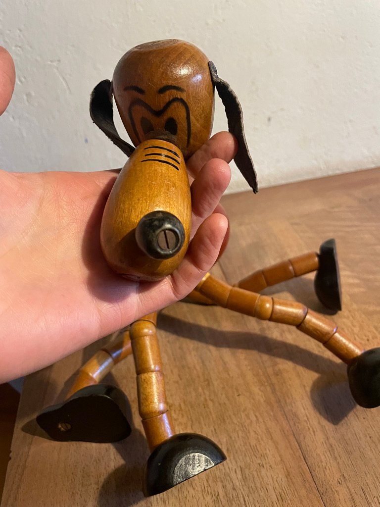 Spielzeuge: Jouet articulé Pluto ancien, 1940-1950 – Gebraucht aus Les Planchettes von graber_j 3