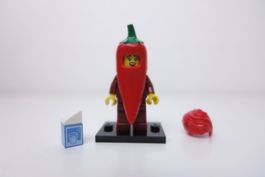LEGO Minifigur CMF Serie 22 Chilikostüm-Fan