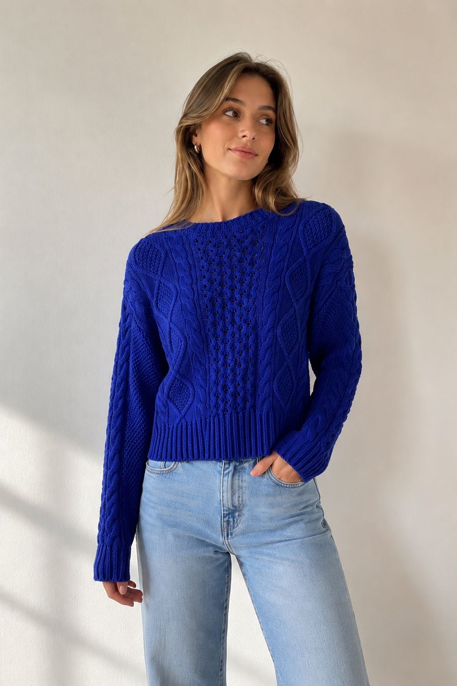 Polo Ralph Lauren Pullover & Sweatshirts: Polo Ralph Lauren Strickpullover, Gr. XS, Blau – Neu (gemäss Beschreibung) aus Biel-Benken BL von csr_b6dz