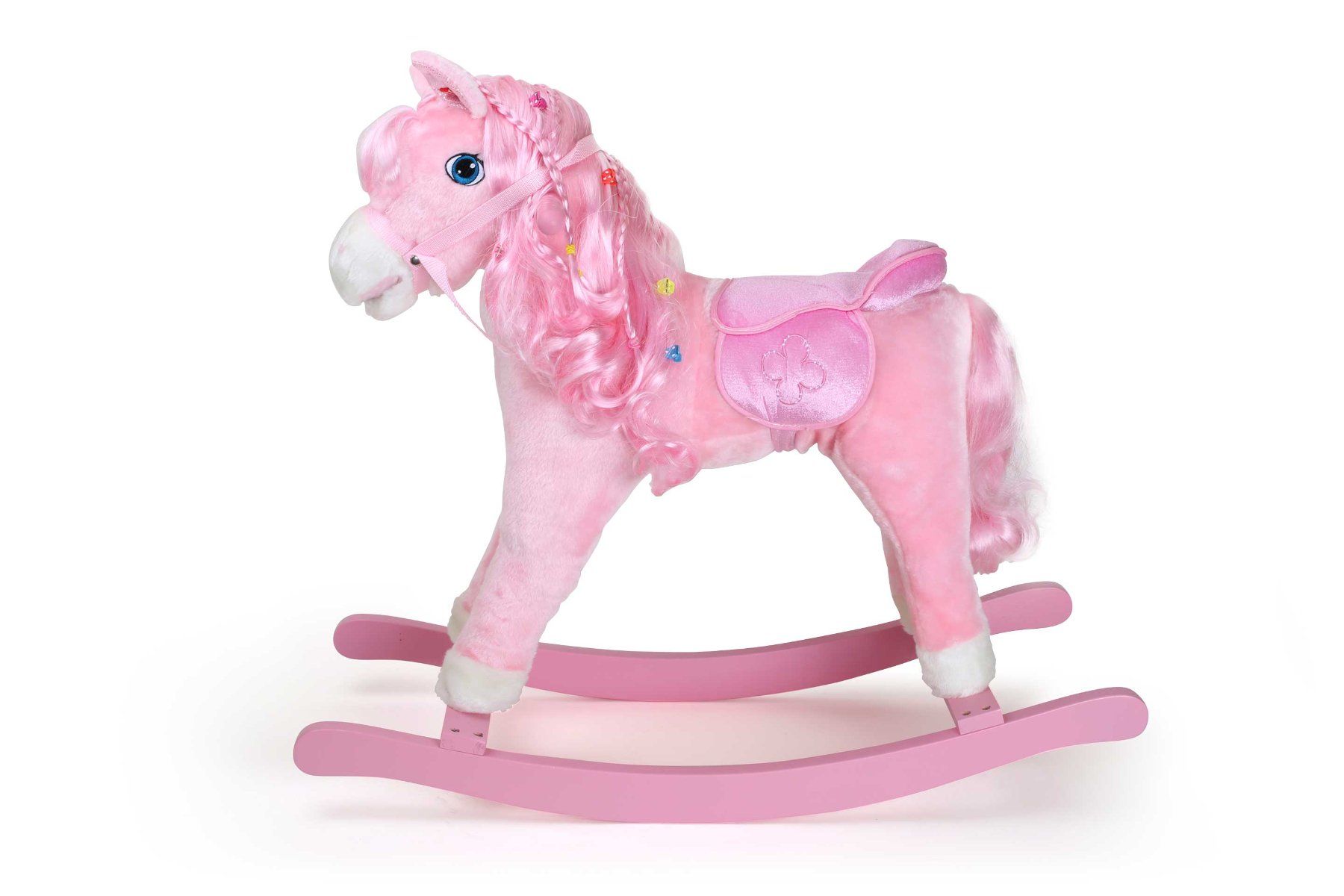 Giocattoli: Schaukelpferd - Pinky – Nuovo e nell'imballaggio originale da Biel/Bienne venduto da Spiel-Markt 1