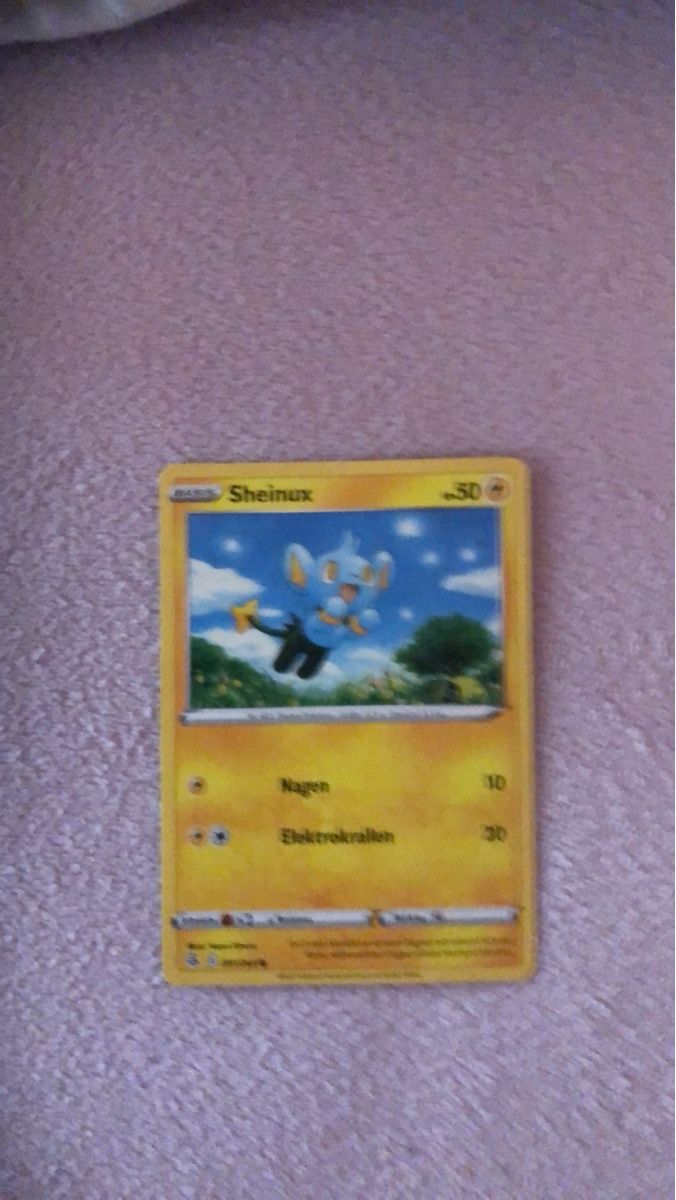 Pokémon Sammelbilder & Trading cards: Pokemon TCG Sheinux Card – Neu (gemäss Beschreibung) aus Baltschieder von Miumiu21