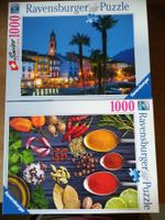 Ravensburger Puzzle 1000 Teile Ansicht mit Palmen und Gew...