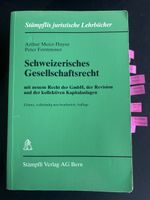 schweizerisches gesellschaftsrecht