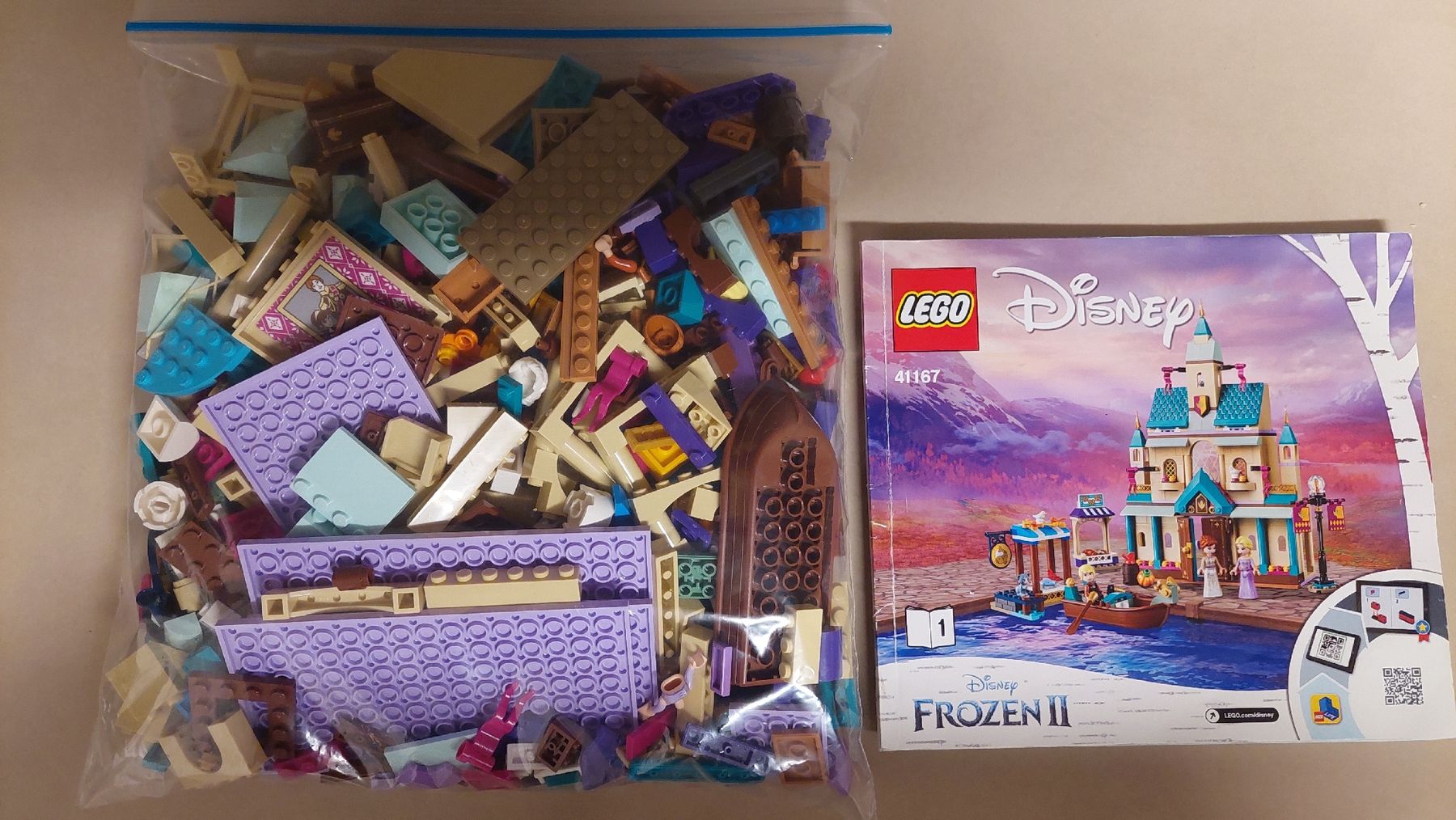 Lego Kit di costruzioni: Lego Disney Elsaschloss 41167 – Usato da Wisen SO venduto da Shopoholiker
