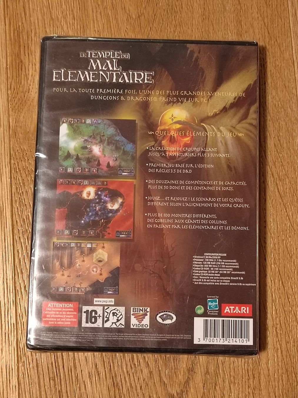 Spiele: Le Temple du mal élémentaire PC FR 2003 Neuf ! – Neu und originalverpackt aus Fribourg von Nooky 1