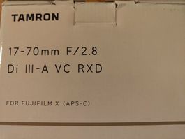 Tamron 17-70mm F2.8 Fuji mit Garantie