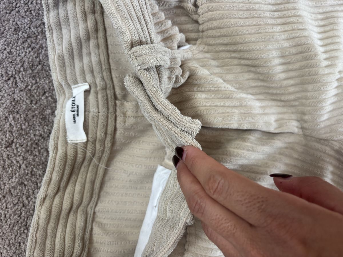 Isabel Marant Hosen: Isabel Marant Cordhose  – Gebraucht aus Zürich von grabe.a. 1