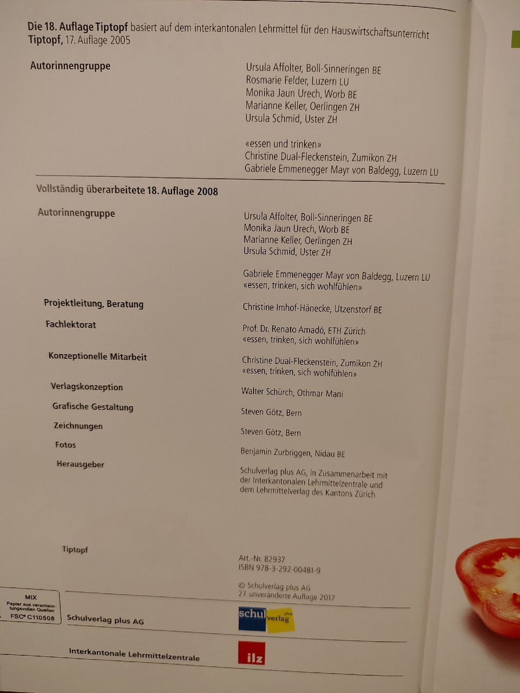 Libri: TipTopf 18. Auflage – Usato da Winterthur venduto da mar_96r6 1