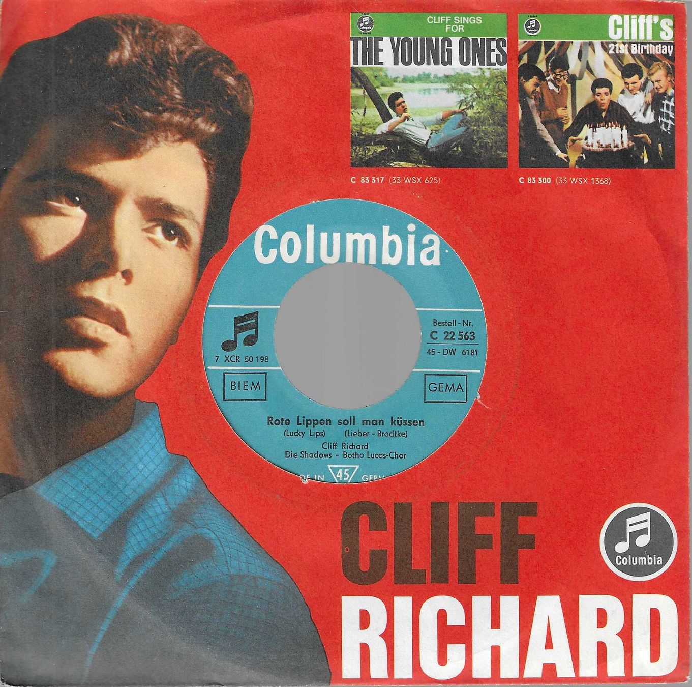 Cliff Richard - Rote Lippen soll man küssen (Gebraucht) in Savagnier ...