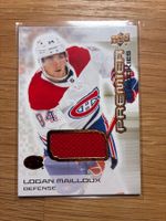 Upper Deck Premier Rookie Logan Mailloux Montreal Patch