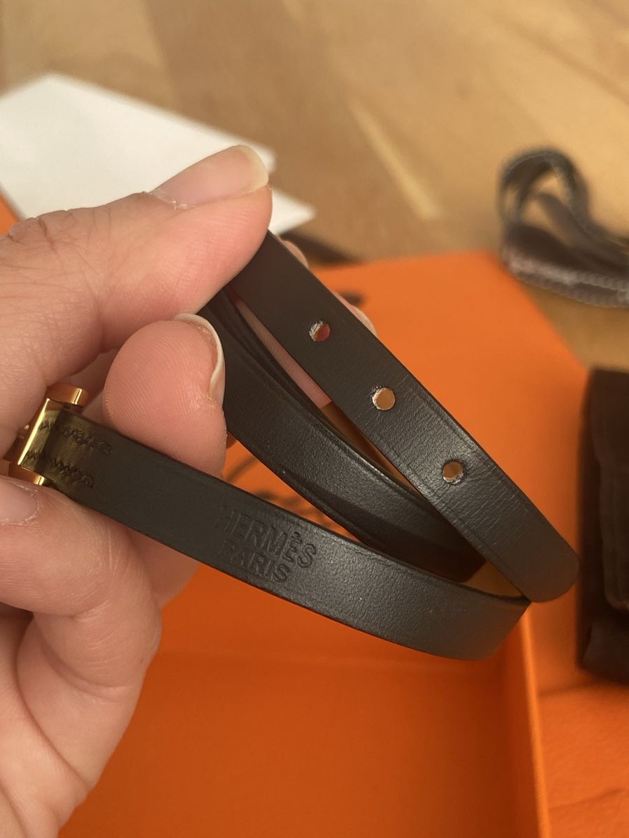 Hermès Bracciali & Braccialetti: Hermes bracelet hapi 3 noir – Nuovo (secondo la descrizione) da Wallisellen venduto da shirley10212008 3