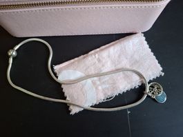 collier pandora & pendentif arbre de vie 40cm