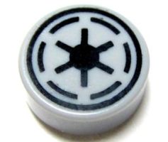Lego Fliese mir SW-Emblem Star Wars(98138pb020)