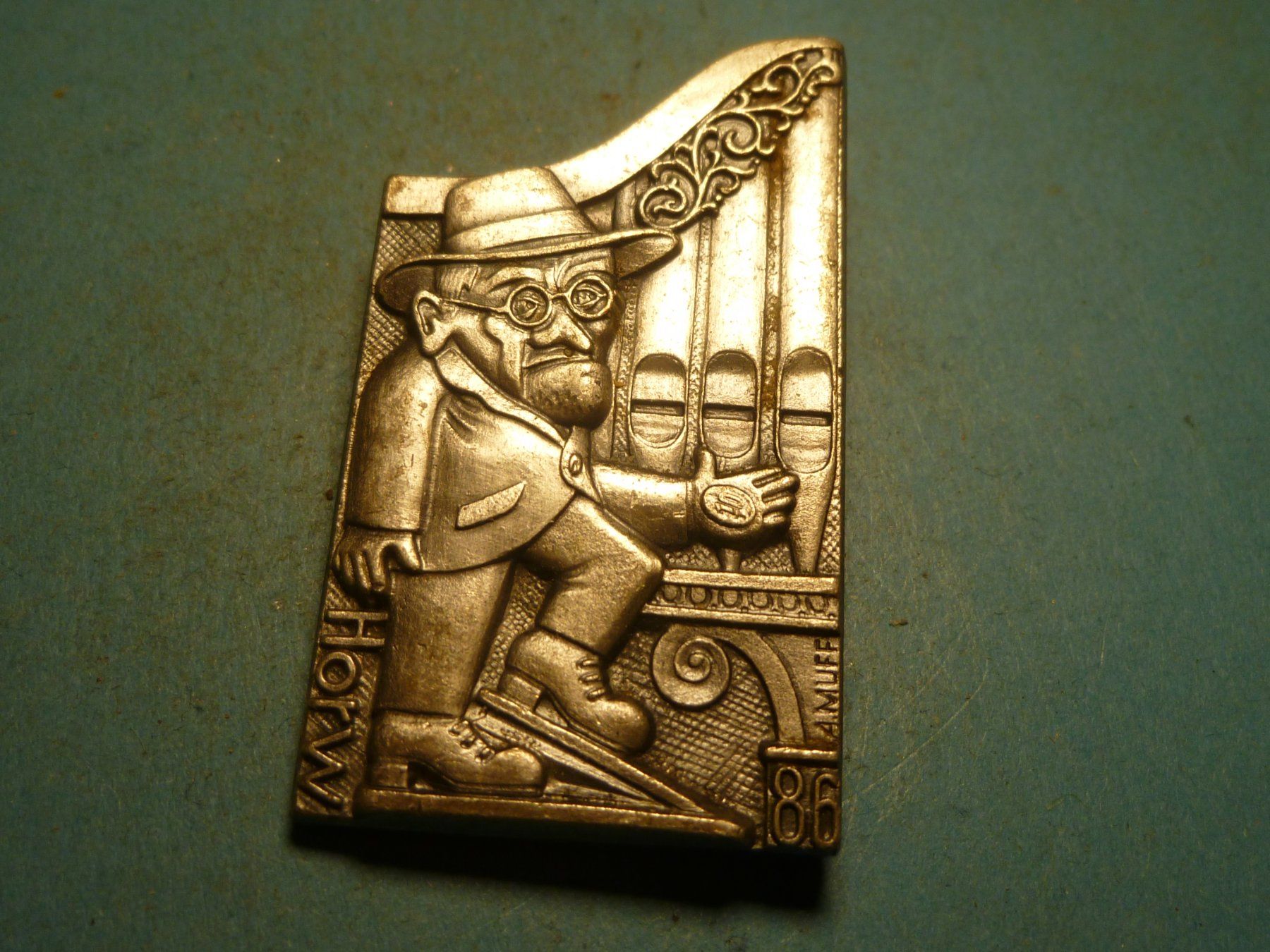Placchette & Badge: HORW 1986 SILBER – Usato da Ried (Muotathal) venduto da Mandarin02