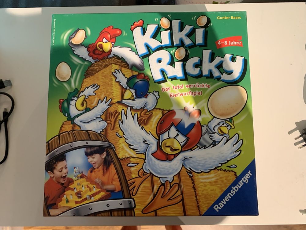Kiki Ricky - Das verrückte Eierwurfspiel von Ravensburger (Gebraucht ...