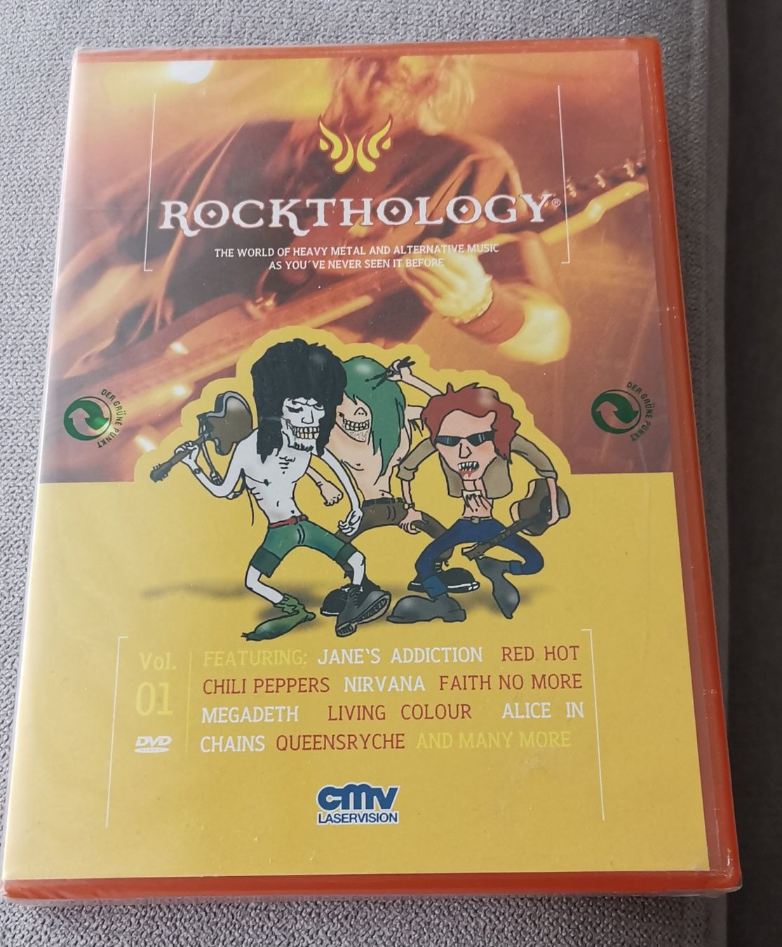 Alle DVDs: Rockthology Vol. 01 und Vol.02 - DVDs – Neu und originalverpackt aus Genève von Somethingwicked