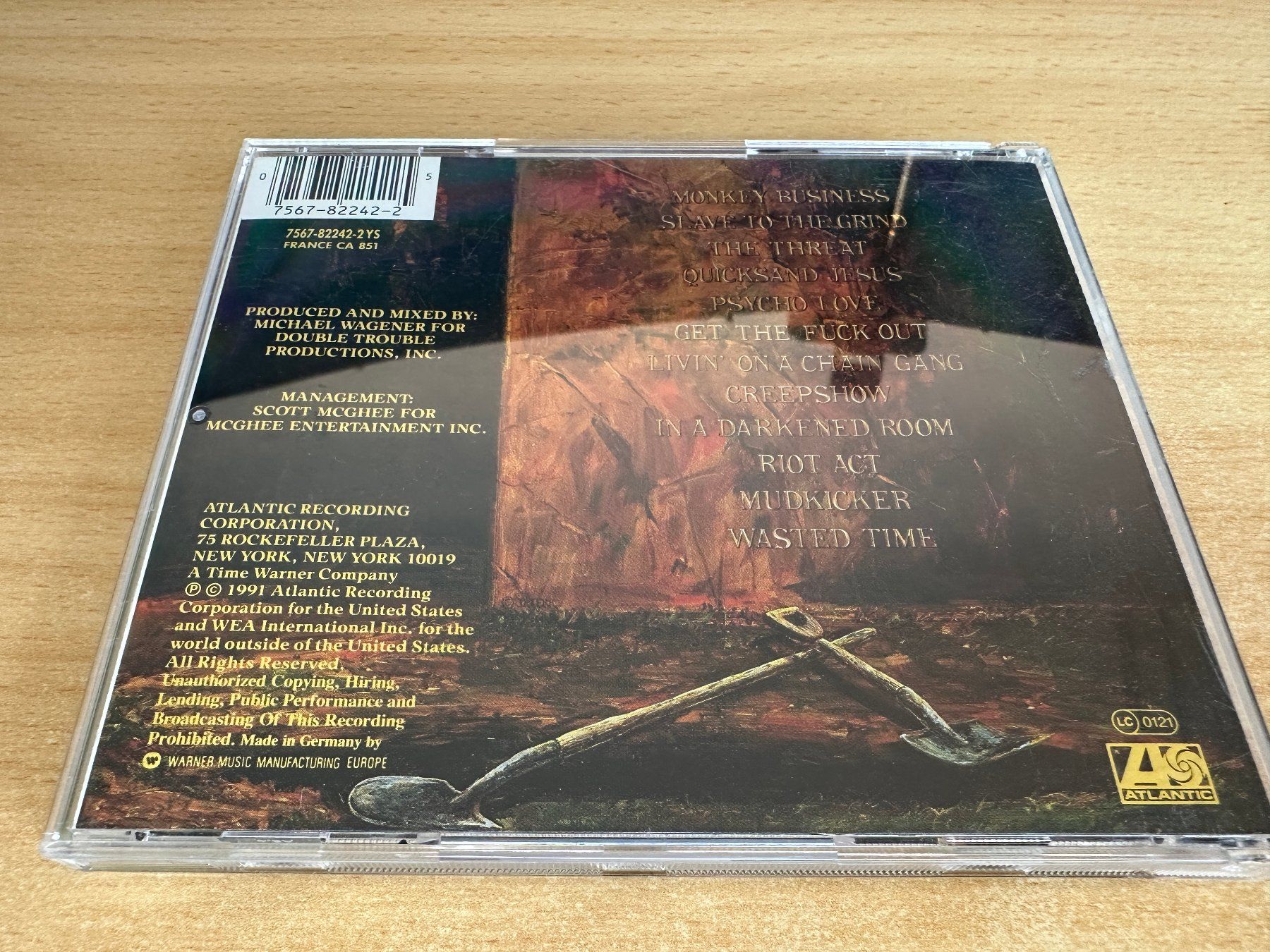CDs: D4 Skid Row – Slave To The Grind – Gebraucht aus Rikon im Tösstal von Alpenmutz 1