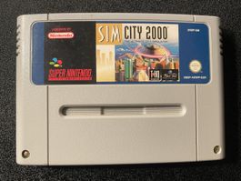 Sim City 2000 für Snes, PAL, nur Modul